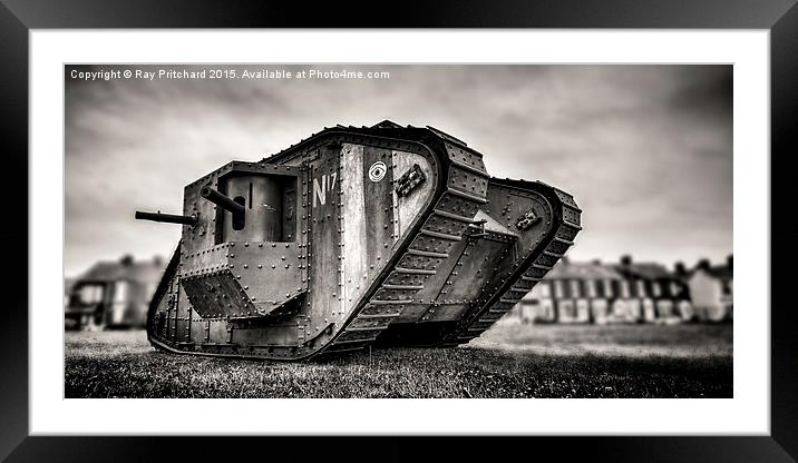  N17 Niveleur Tank Framed Mounted Print by Ray Pritchard
