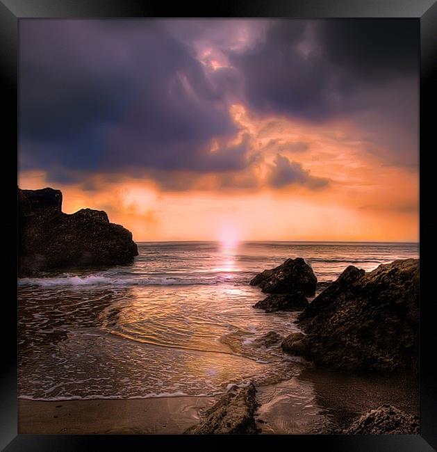 Cornish Sunrise Framed Print by Mike Sherman Photog