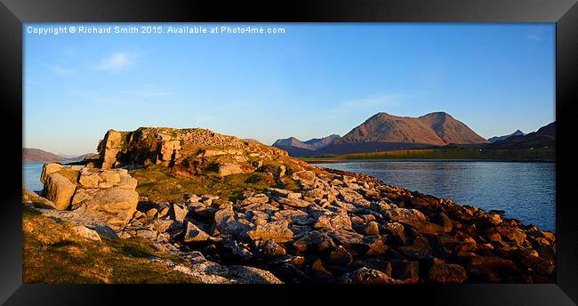 Glamaig from the Aird Framed Print by Richard Smith