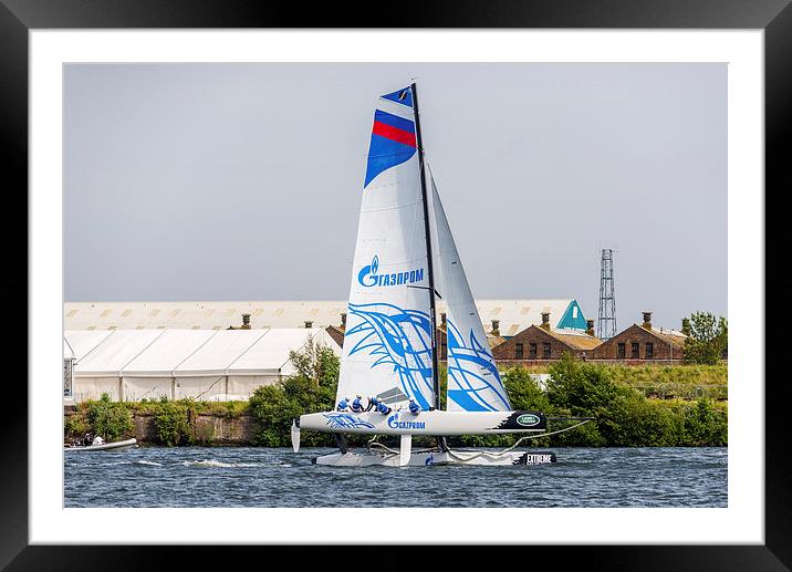  Extreme Sailing Framed Mounted Print by Dean Merry