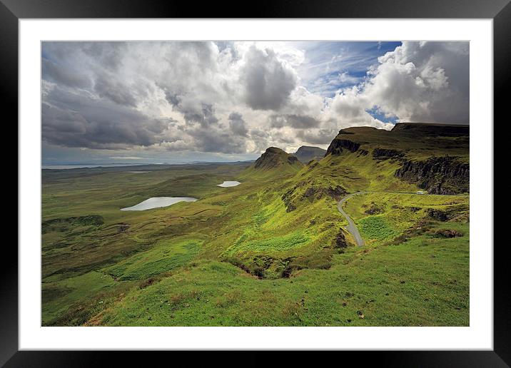 Quiraing and Trotternish Framed Mounted Print by Maria Gaellman