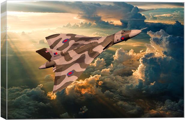  2015 The Last Tour of XH558 Canvas Print by Stephen Ward