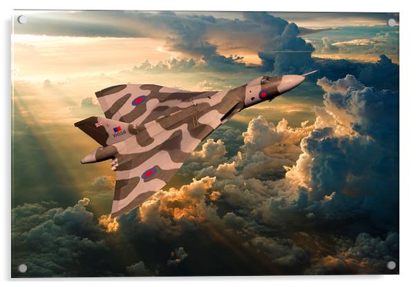  2015 The Last Tour of XH558 Acrylic by Stephen Ward
