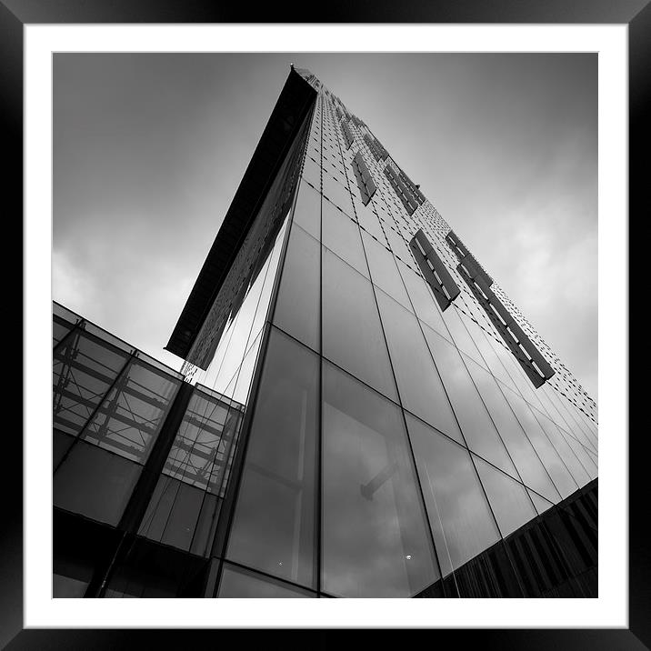  Beetham Tower, Manchester Framed Mounted Print by David Schofield