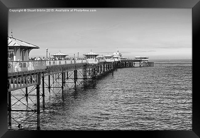  Llandudno Pier 2 Framed Print by Stuart Giblin