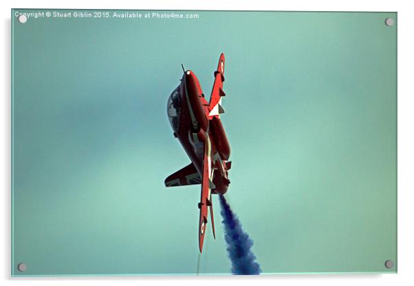 3. Red Arrows at Llandudno Acrylic by Stuart Giblin