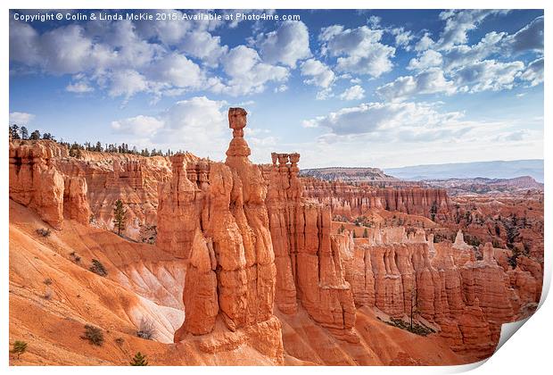 Bryce Canyon, Utah Print by Colin & Linda McKie