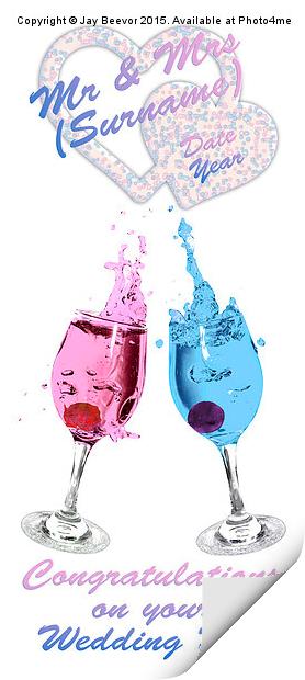  Congratulations Colour Splash Print by Jay Beevor