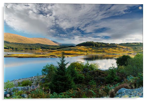  Loch Doon Acrylic by John Boyle