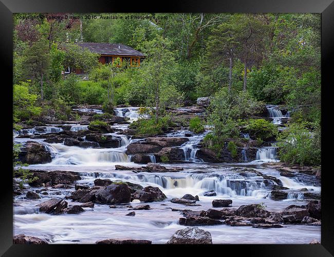  Falls Of Dochart, Killin, Scotland. Framed Print by Tommy Dickson