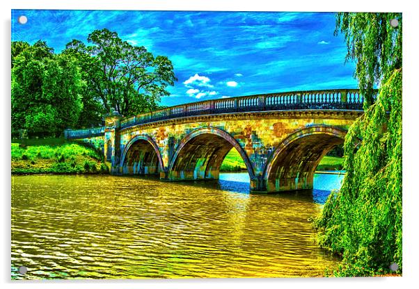 Burghley Bridge Acrylic by Stephen Ward