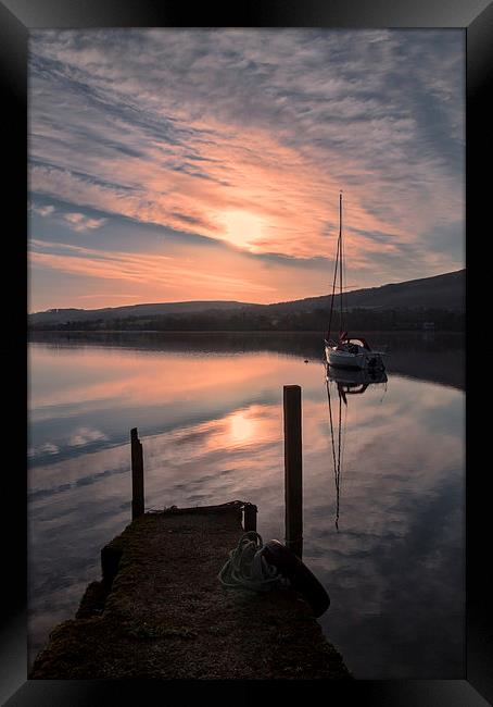 Ullswater Sunrise Framed Print by Roger Green