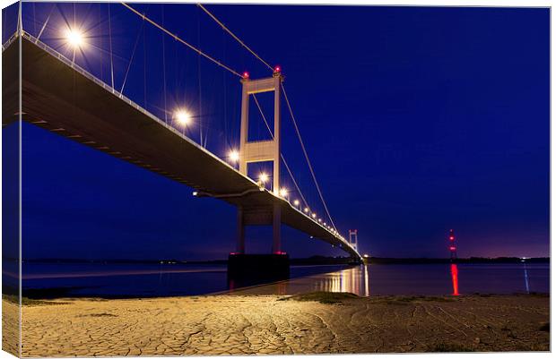 First Severn Crossing Canvas Print by Dean Merry