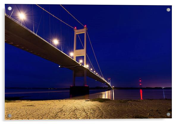First Severn Crossing Acrylic by Dean Merry