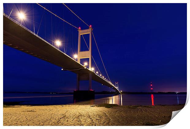 First Severn Crossing Print by Dean Merry