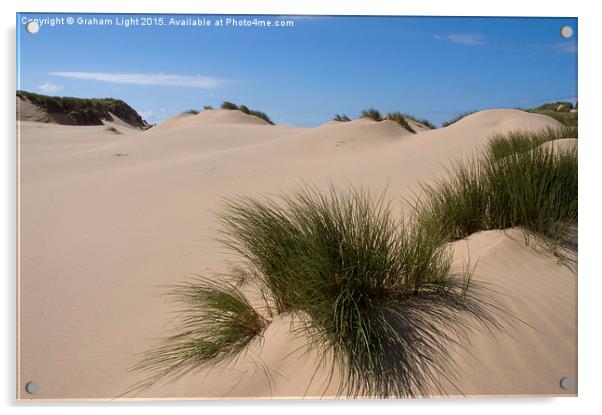  Sand dunes at Formby Acrylic by Graham Light