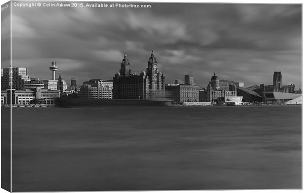  Across the River Canvas Print by Colin Askew