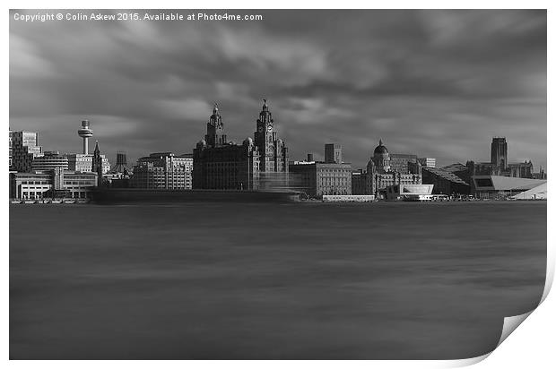  Across the River Print by Colin Askew
