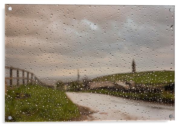 Through the Rain Acrylic by Jeni Harney