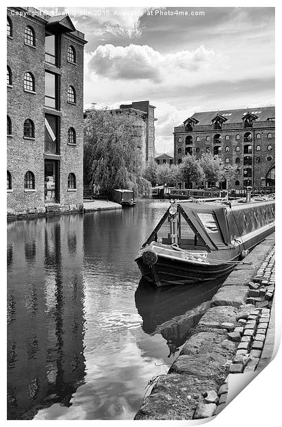  Castlefield Waterways of Manchester Print by Stuart Giblin
