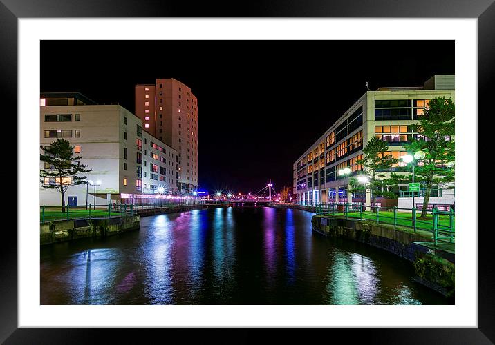  Cardiff Bay Framed Mounted Print by Dean Merry