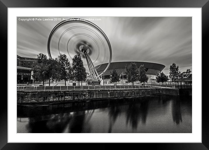  The Wheel of Liverpool Framed Mounted Print by Pete Lawless