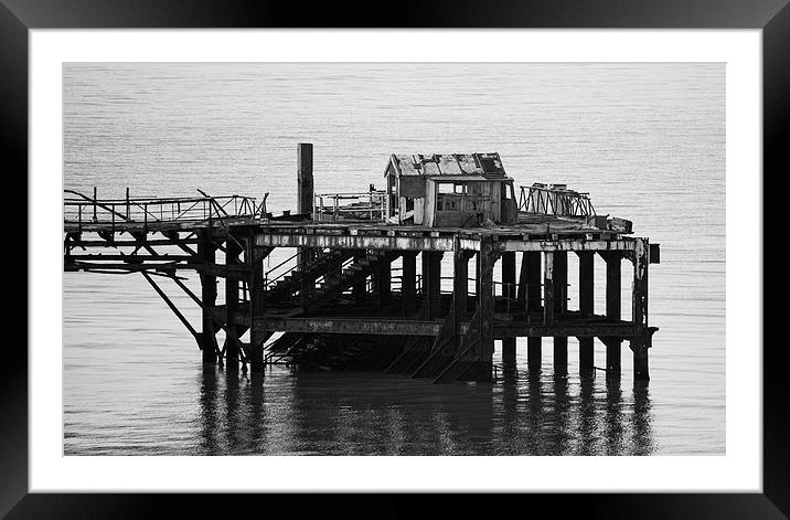 Birnbeck Pier Framed Mounted Print by Dean Merry