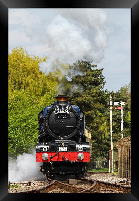  Steam Train King Edward II Framed Print by Oxon Images