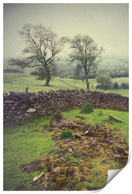  An English Peak District landscape Print by Darren Burroughs