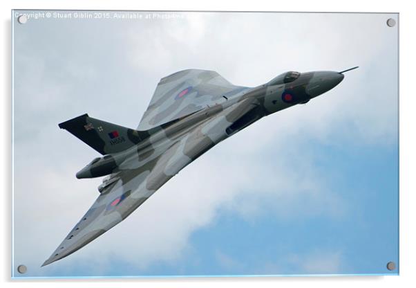  Vulcan over Barton Acrylic by Stuart Giblin