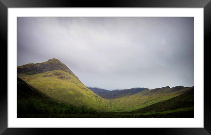  kintail-scotland Framed Mounted Print by dale rys (LP)
