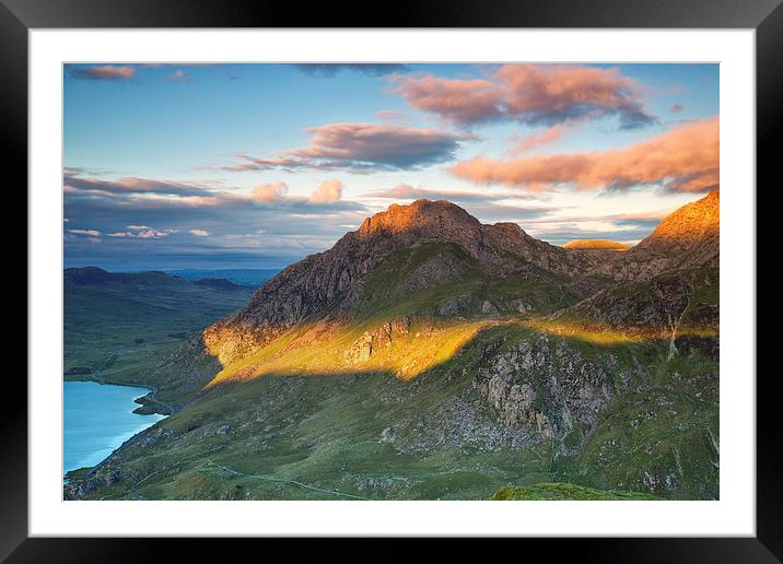  Tryfan Framed Mounted Print by Rory Trappe