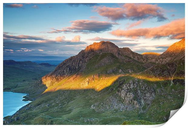  Tryfan Print by Rory Trappe