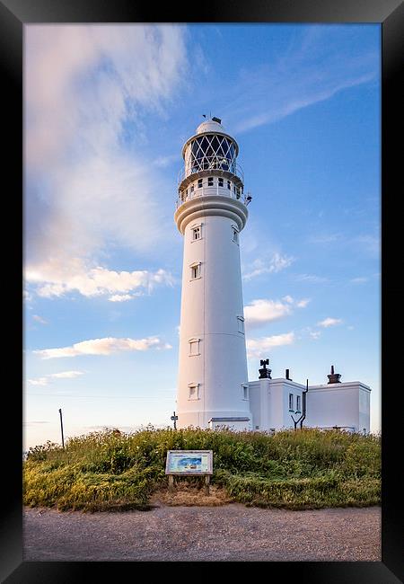  Flamborough Head Lighthouse Framed Print by Andy McGarry