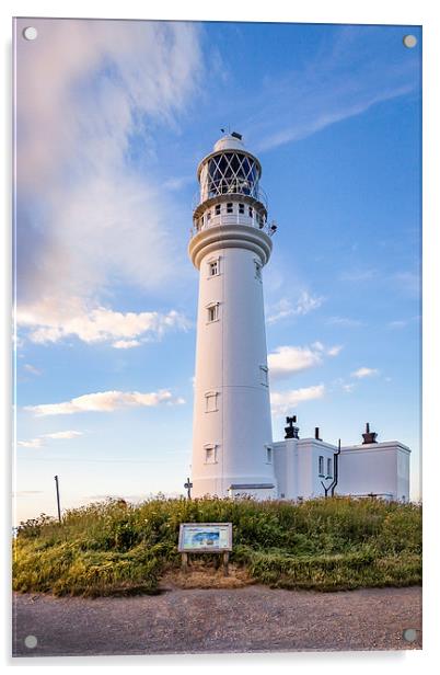  Flamborough Head Lighthouse Acrylic by Andy McGarry