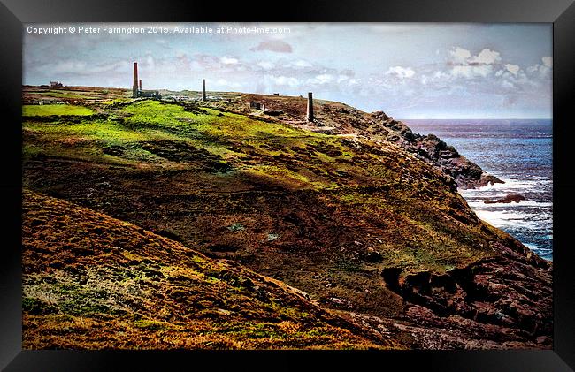  View From The South West Framed Print by Peter Farrington