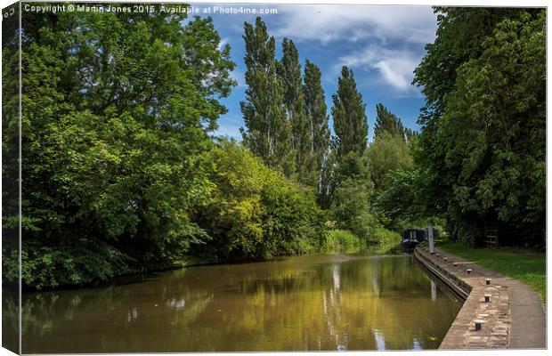 Drakeholes on the Chesterfield Canal Canvas Print by K7 Photography