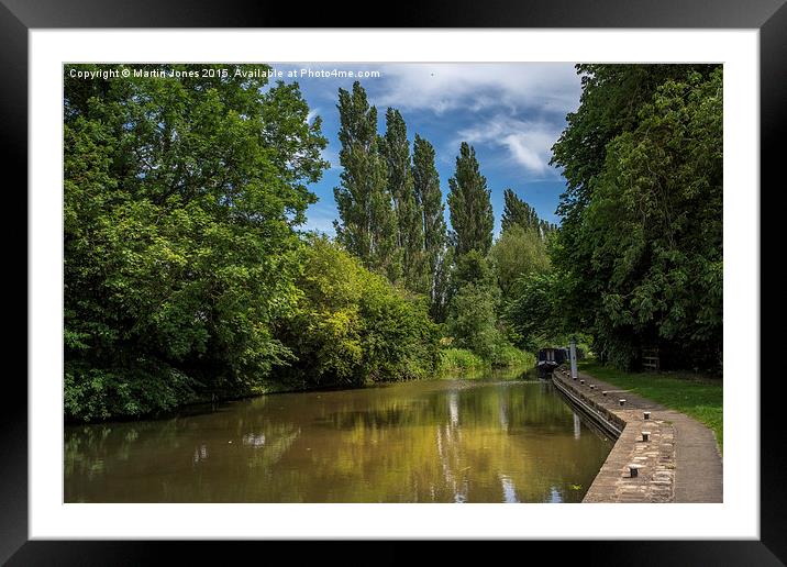 Drakeholes on the Chesterfield Canal Framed Mounted Print by K7 Photography