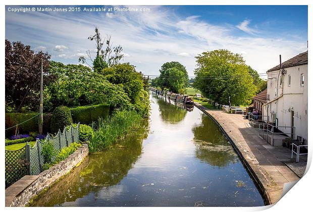 The Chesterfield Canal at Clayworth Print by K7 Photography