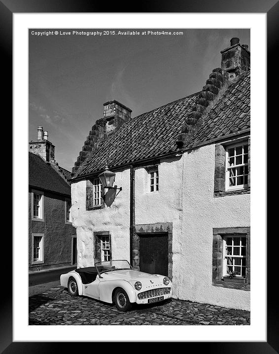  Triumph at Culross Framed Mounted Print by Jack Byers