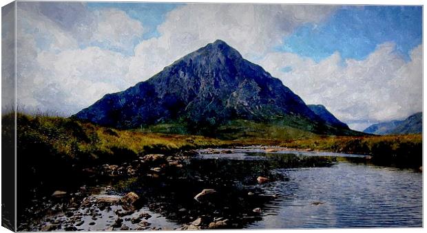  glen etive-scotland Canvas Print by dale rys (LP)