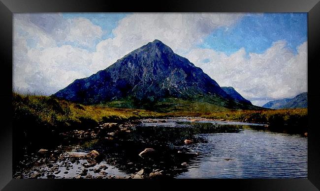  glen etive-scotland Framed Print by dale rys (LP)