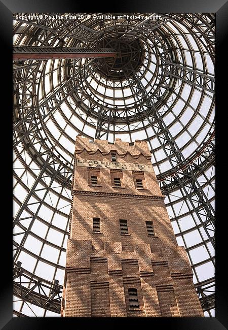  The Shot Tower Melbourne Central Framed Print by Pauline Tims