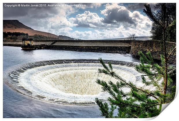  Ladybower Overflow Print by K7 Photography