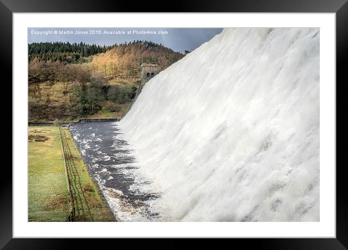  Derwent Dam in Full Speight Framed Mounted Print by K7 Photography