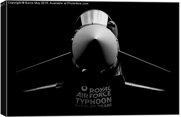 The Typhoon Canvas Print by Barrie May