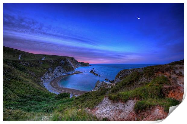 Man O War Beach Print by Jason Green