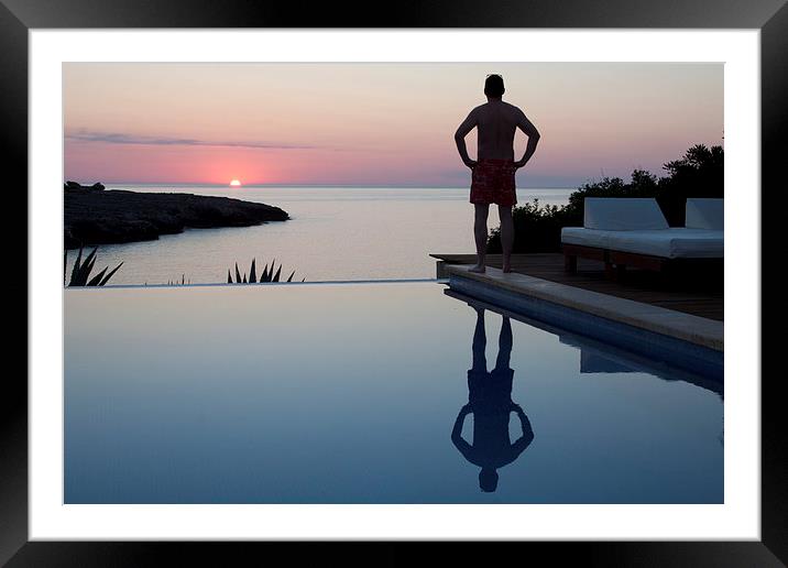  Majorcan sunrise Framed Mounted Print by Rory Trappe