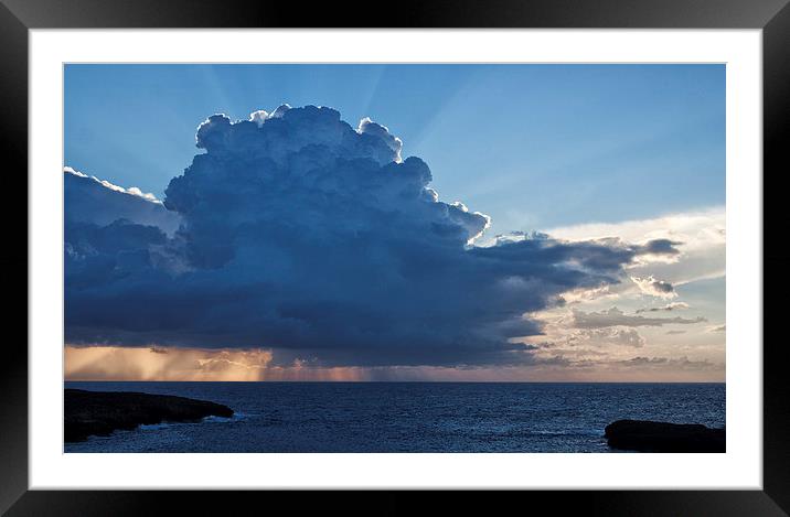  Cumulus cloud Framed Mounted Print by Rory Trappe