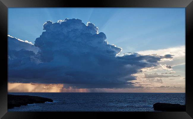  Cumulus cloud Framed Print by Rory Trappe